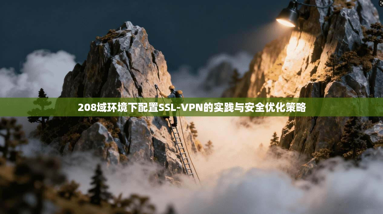 208域环境下配置SSL-VPN的实践与安全优化策略