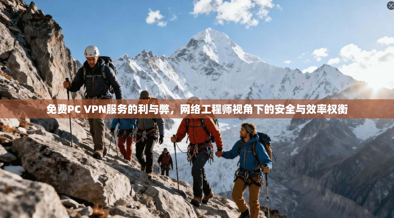 免费PC VPN服务的利与弊，网络工程师视角下的安全与效率权衡
