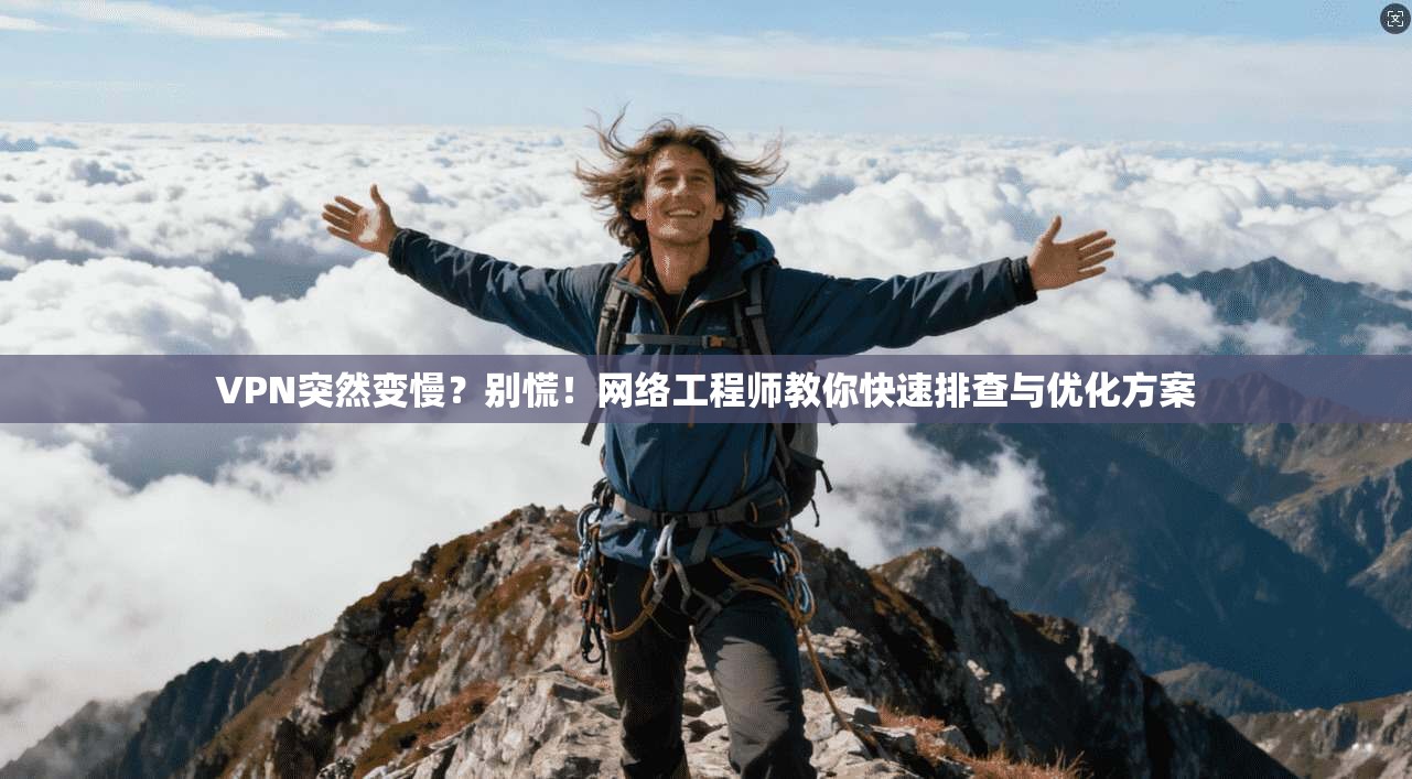 VPN突然变慢？别慌！网络工程师教你快速排查与优化方案