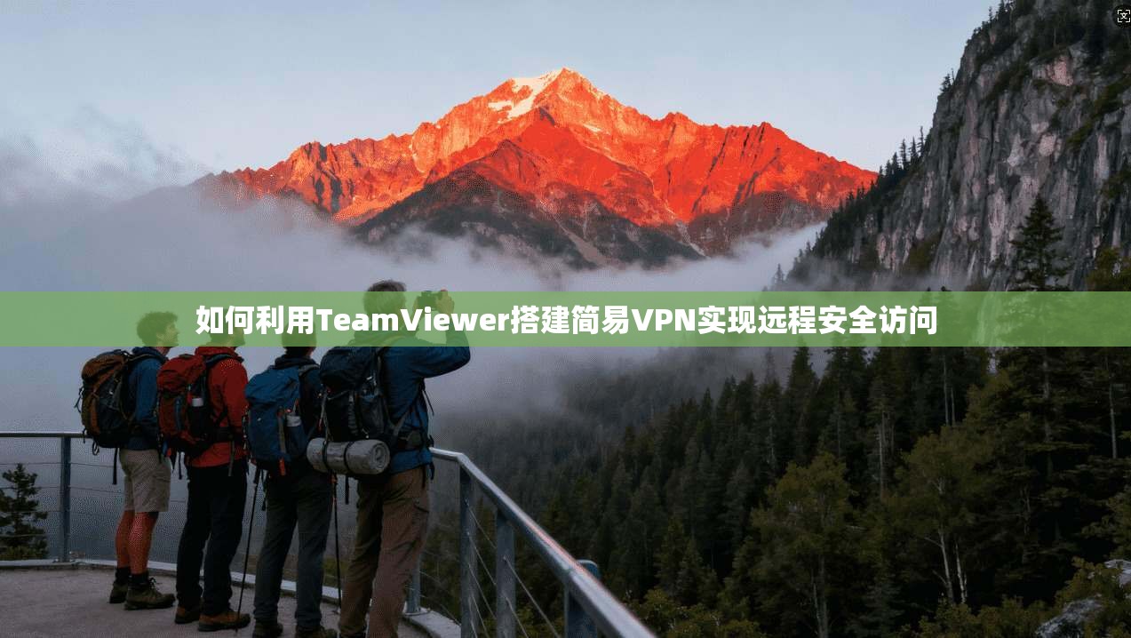如何利用TeamViewer搭建简易VPN实现远程安全访问 如何利用TeamViewer搭建简易VPN实现远程安全访问