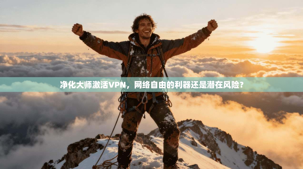 净化大师激活VPN，网络自由的利器还是潜在风险？