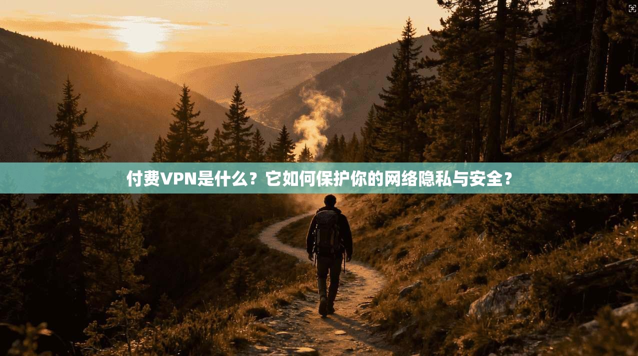 付费VPN是什么?它如何保护你的网络隐私与安全?