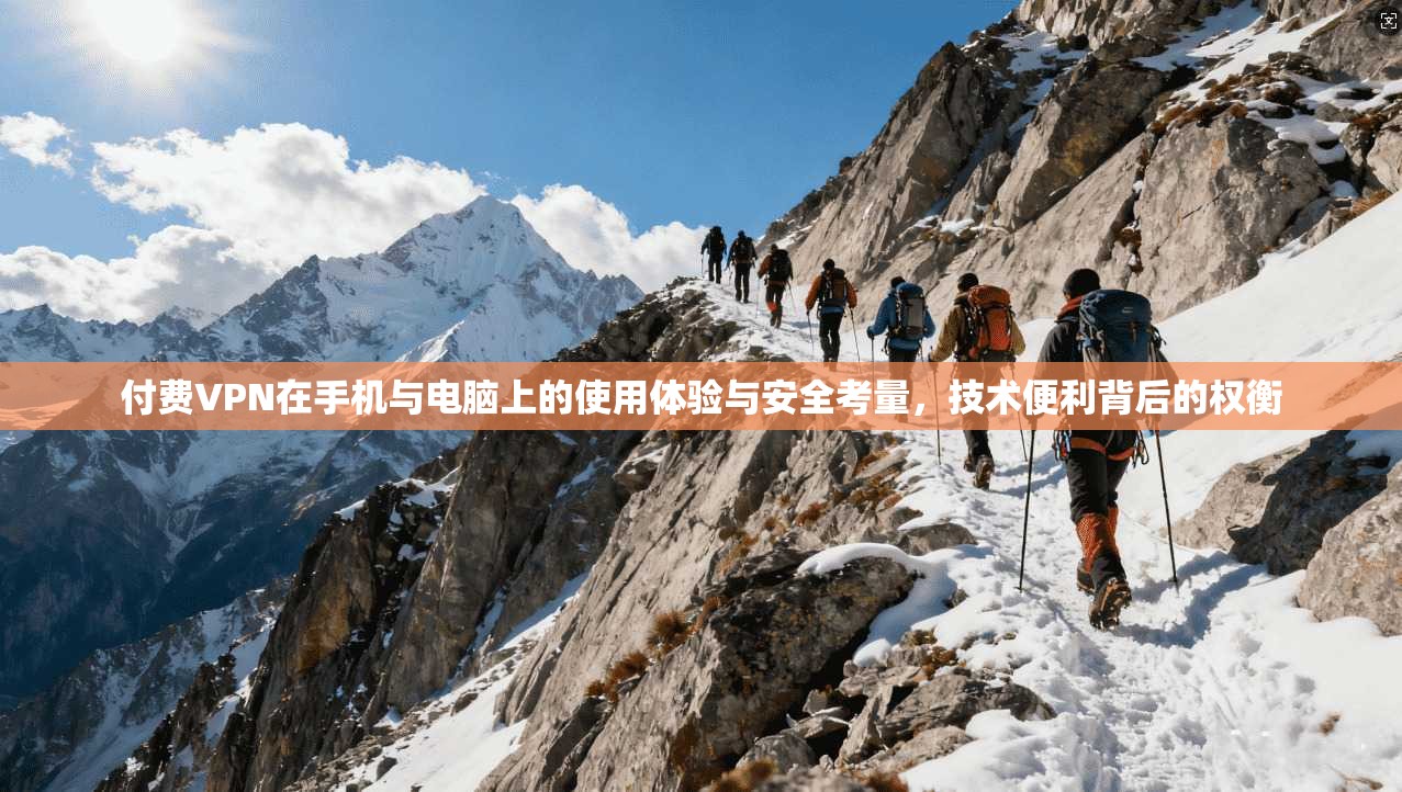 付费VPN在手机与电脑上的使用体验与安全考量，技术便利背后的权衡