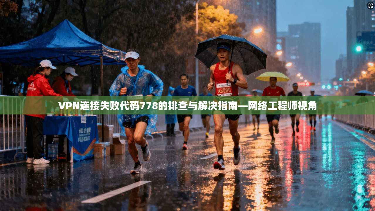 VPN连接失败代码778的排查与解决指南—网络工程师视角