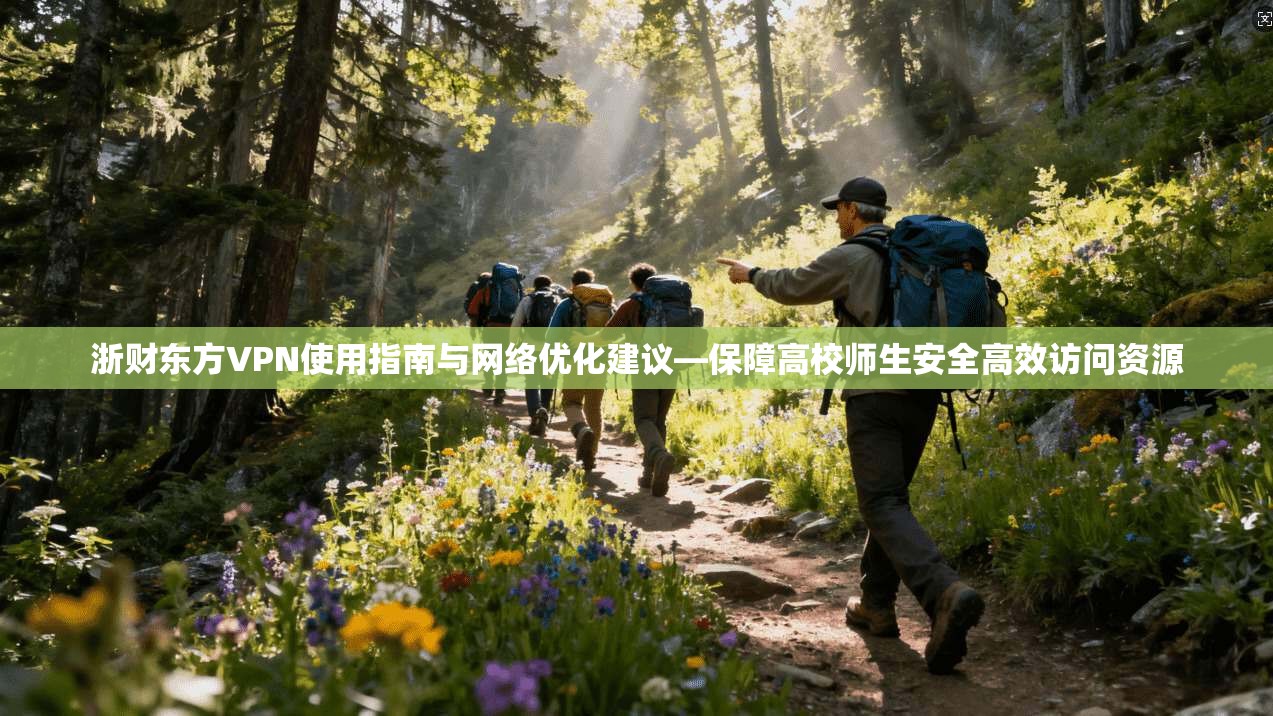 浙财东方VPN使用指南与网络优化建议—保障高校师生安全高效访问资源