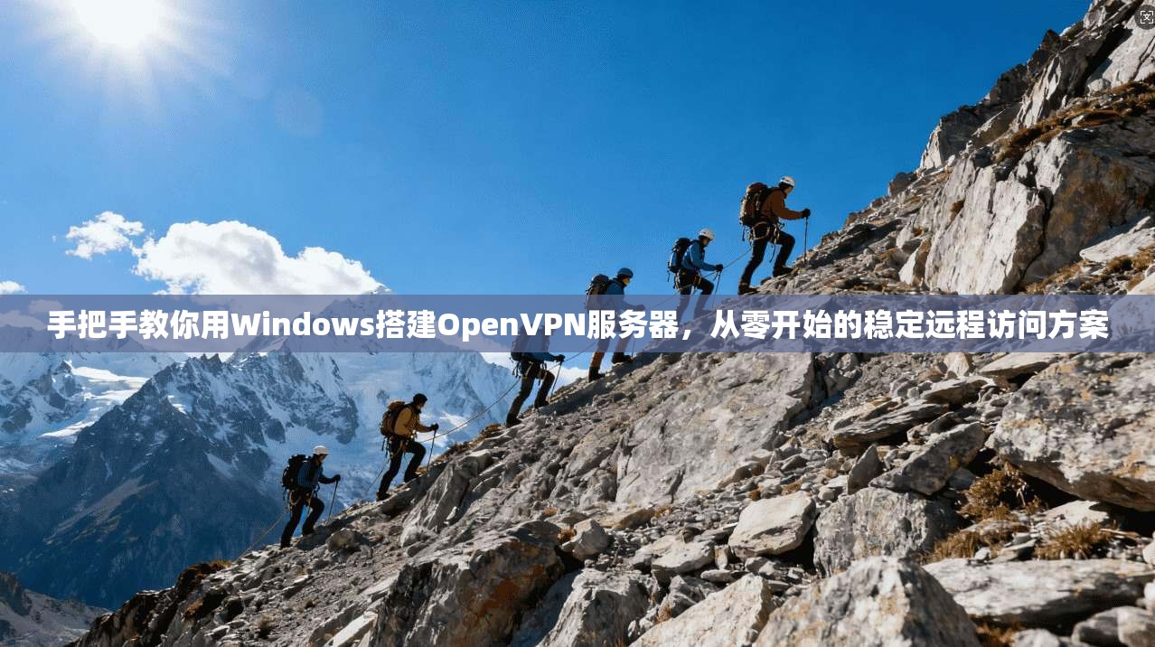 手把手教你用Windows搭建OpenVPN服务器，从零开始的稳定远程访问方案