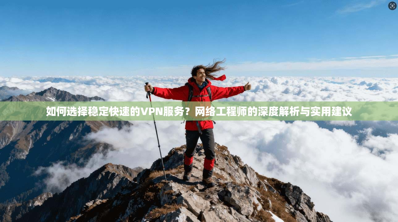 如何选择稳定快速的VPN服务？网络工程师的深度解析与实用建议
