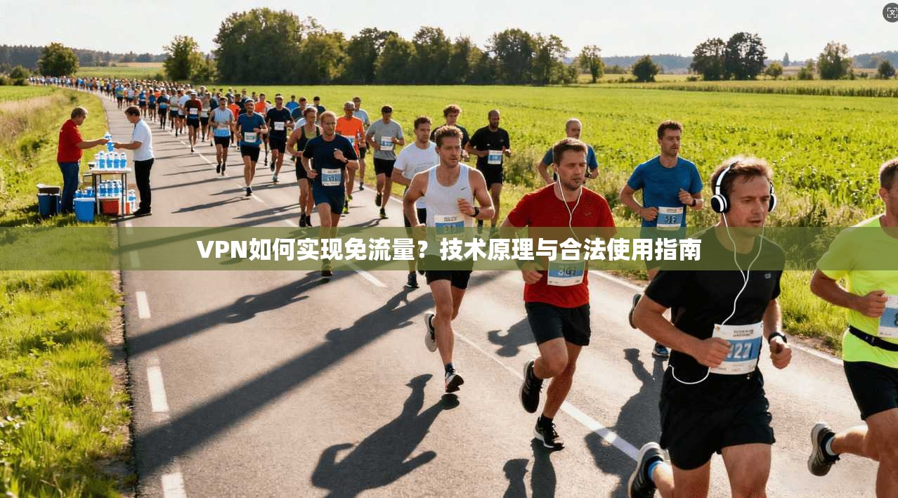 VPN如何实现免流量?技术原理与合法使用指南