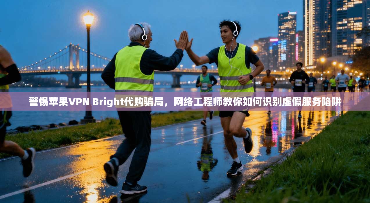 警惕苹果VPN Bright代购骗局，网络工程师教你如何识别虚假服务陷阱