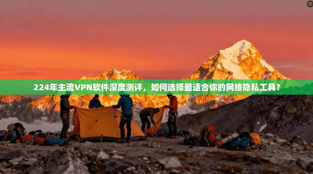 224年主流VPN软件深度测评,如何选择最适合你的网络隐私工具?