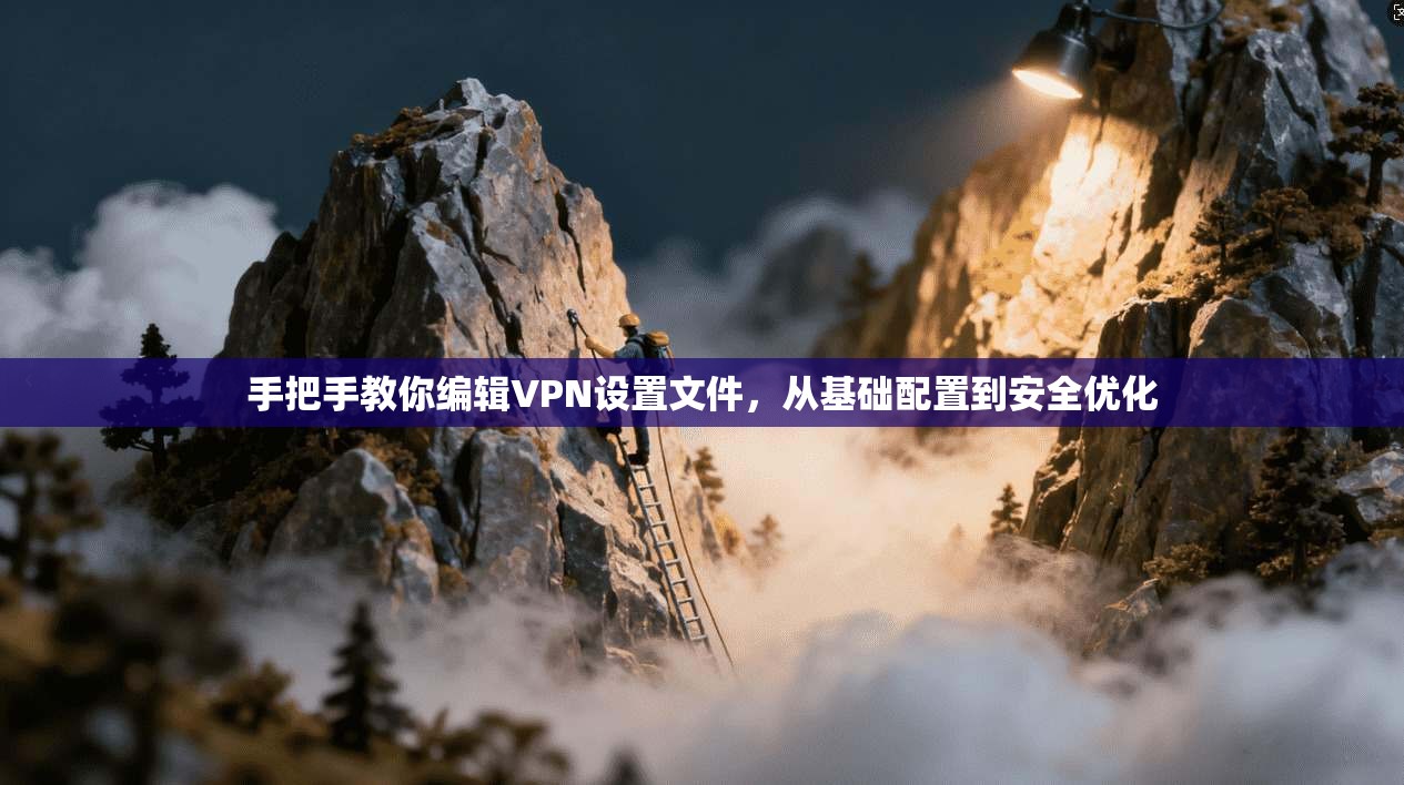 手把手教你编辑VPN设置文件，从基础配置到安全优化