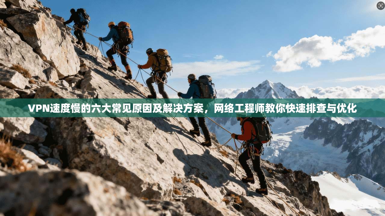 VPN速度慢的六大常见原因及解决方案,网络工程师教你快速排查与优化 VPN速度慢的六大常见原因及解决方案,网络工程师教你快速排查与优化