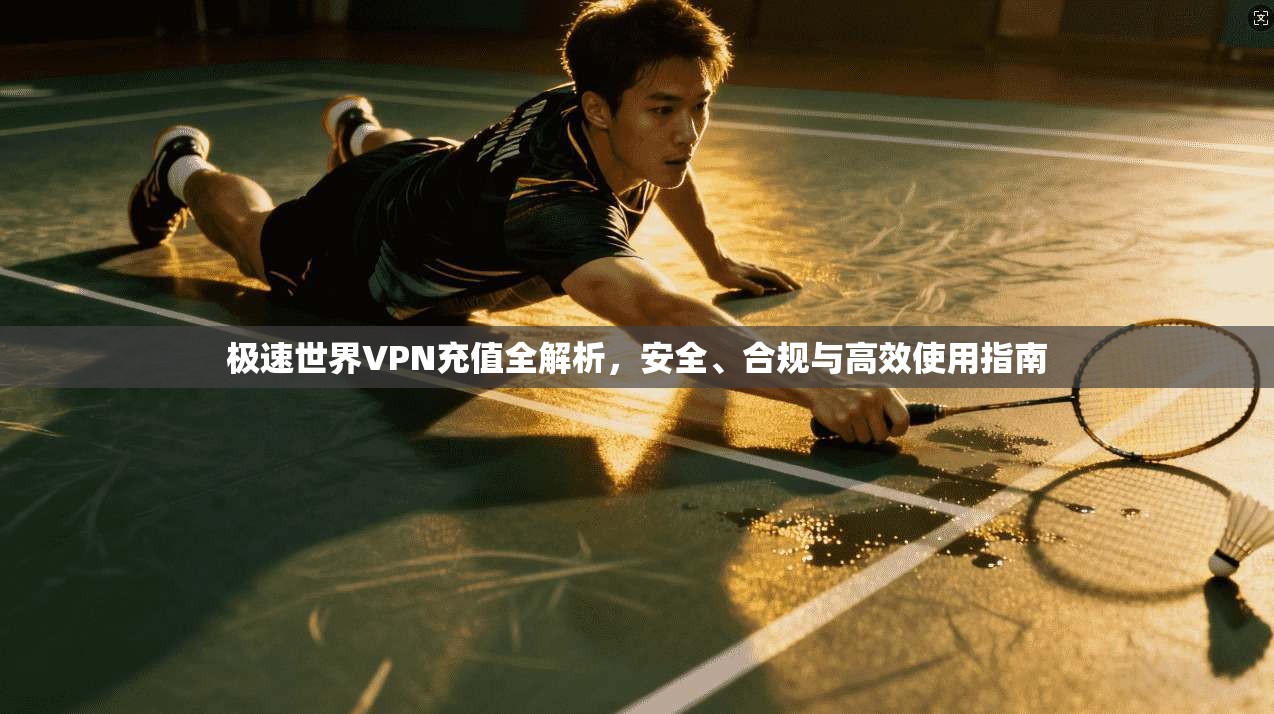 极速世界VPN充值全解析，安全、合规与高效使用指南