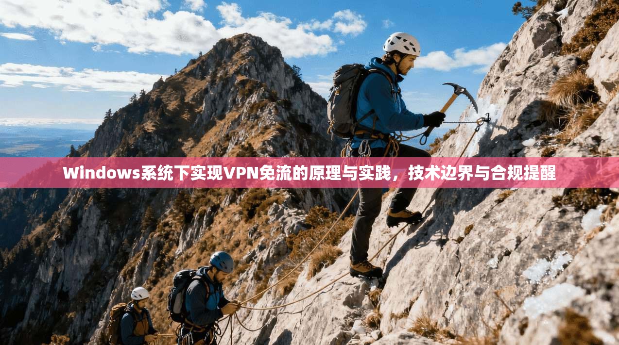 Windows系统下实现VPN免流的原理与实践,技术边界与合规提醒 Windows系统下实现VPN免流的原理与实践,技术边界与合规提醒